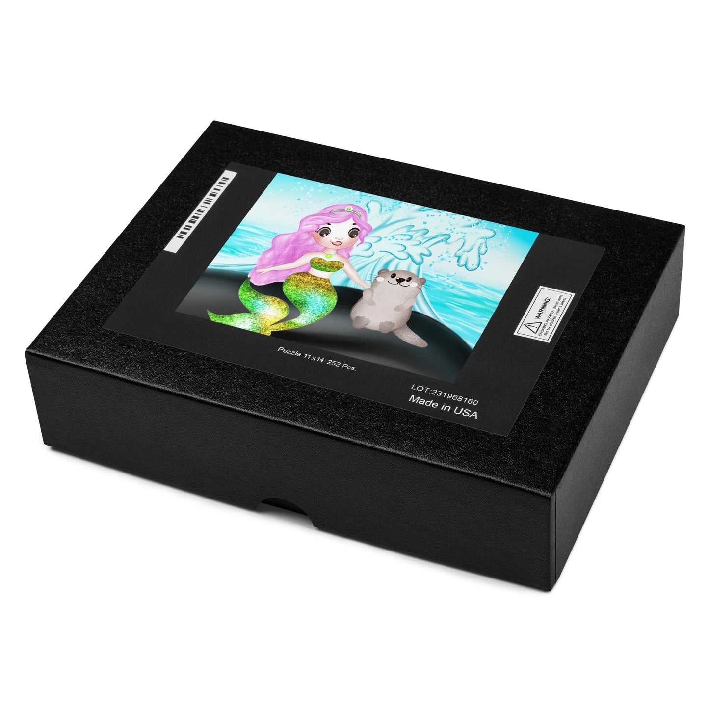 The Mermaid and the Otter Ocean Waves Puzzle