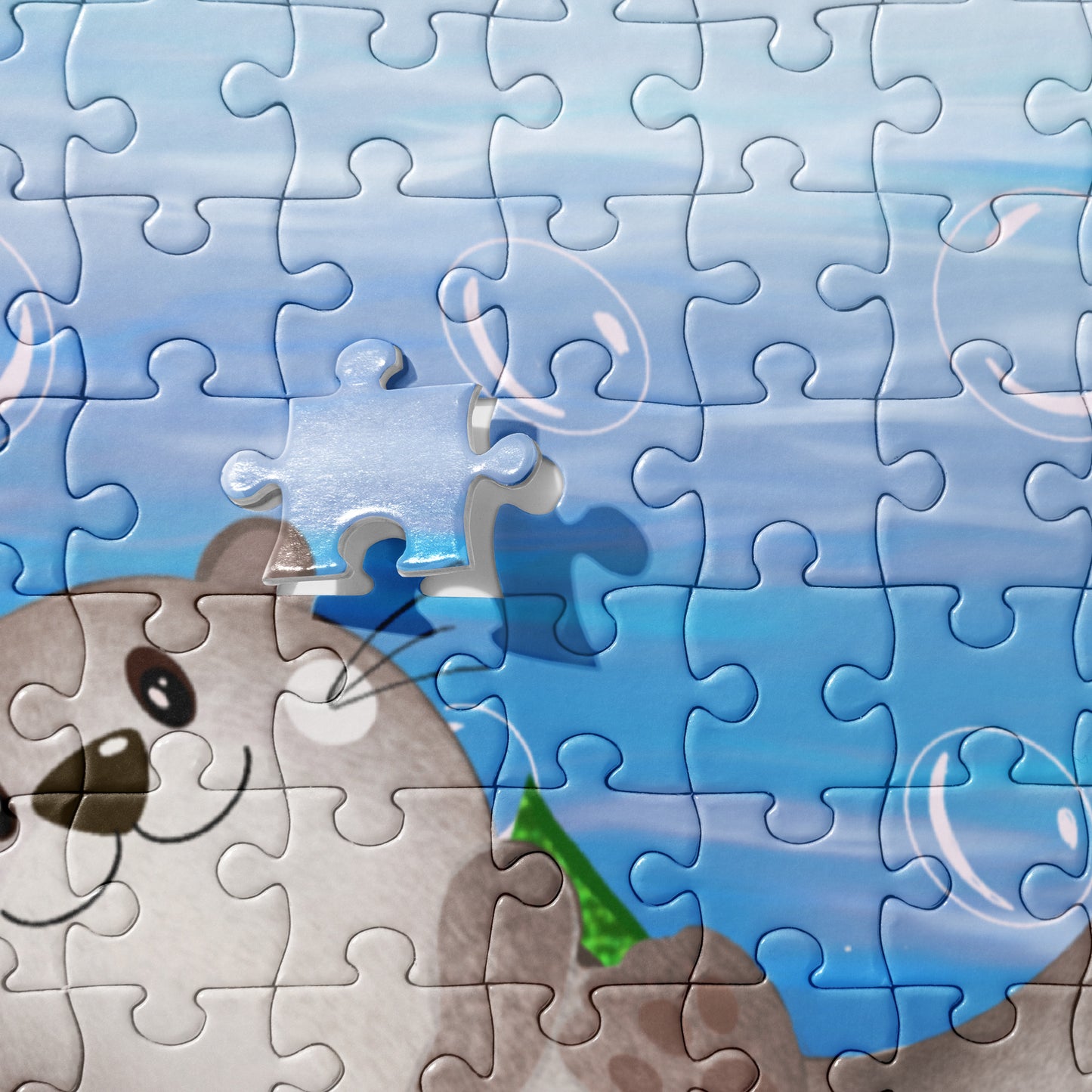 The Mermaid and the Otter Jigsaw Puzzle