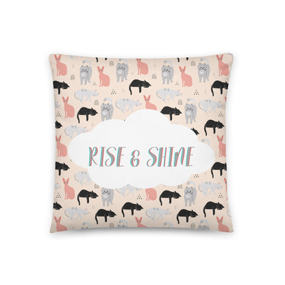 Rise & Shine Nursery Pillow