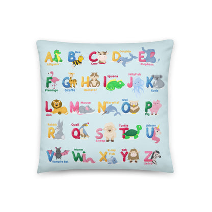 Learn the Alphabet Nursery Pillow